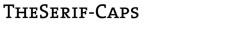 TheSerif-Caps