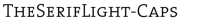 TheSerifLight-Caps