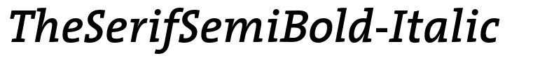 TheSerifSemiBold-Italic