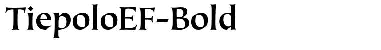 TiepoloEF-Bold