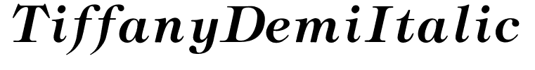 TiffanyDemiItalic