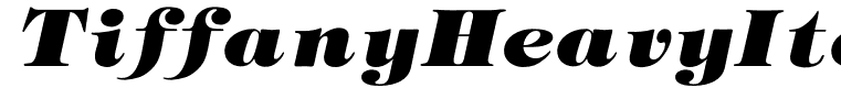 TiffanyHeavyItalic