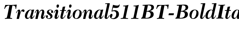 Transitional511BT-BoldItalic(1)