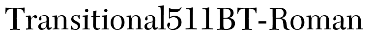 Transitional511BT-Roman