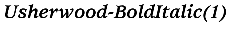 Usherwood-BoldItalic(1)