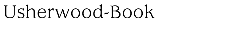 Usherwood-Book