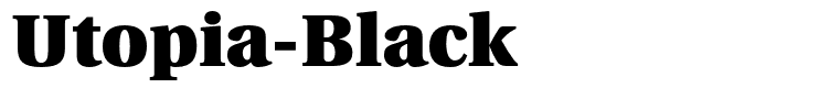 Utopia-Black