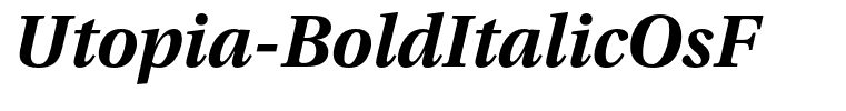 Utopia-BoldItalicOsF