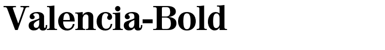 Valencia-Bold