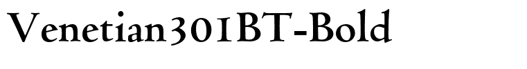 Venetian301BT-Bold