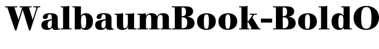 WalbaumBook-BoldOsF