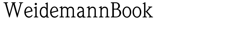 WeidemannBook