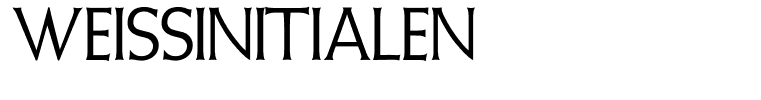 WeissInitialen