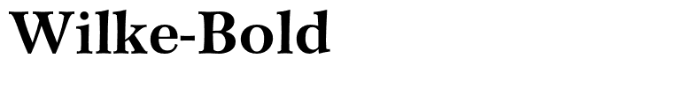 Wilke-Bold