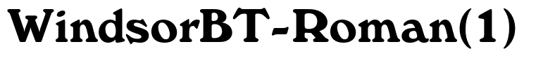 WindsorBT-Roman(1)