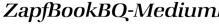 ZapfBookBQ-MediumItalic