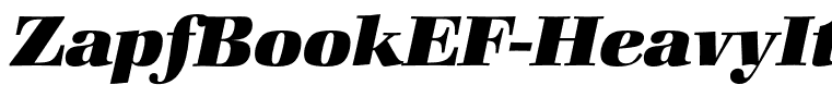 ZapfBookEF-HeavyItalic