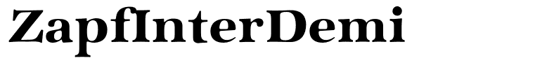 ZapfInterDemi
