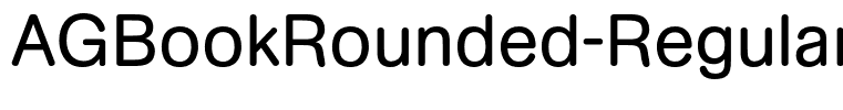 AGBookRounded-Regular