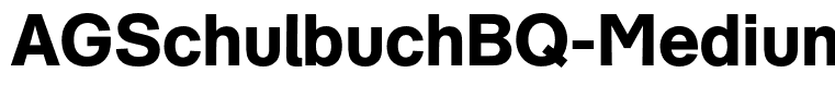 AGSchulbuchBQ-Medium