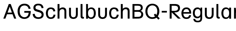 AGSchulbuchBQ-Regular