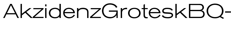AkzidenzGroteskBQ-LigExt