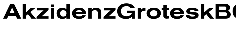 AkzidenzGroteskBQ-MedExt