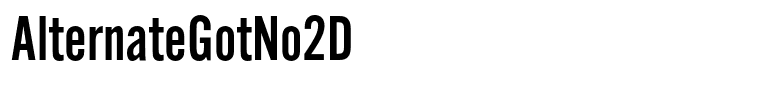 AlternateGotNo2D