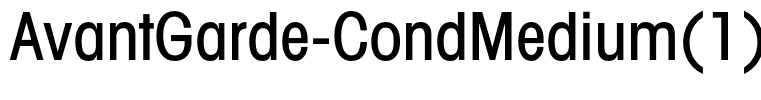 AvantGarde-CondMedium(1)