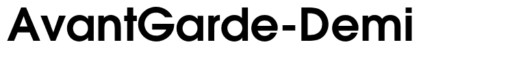 AvantGarde-Demi