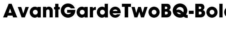 AvantGardeTwoBQ-Bold