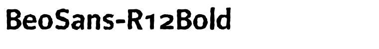 BeoSans-R12Bold