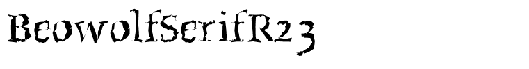 BeowolfSerifR23