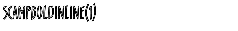 ScampBoldInline(1)