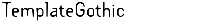 TemplateGothic