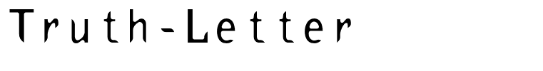 Truth-Letter