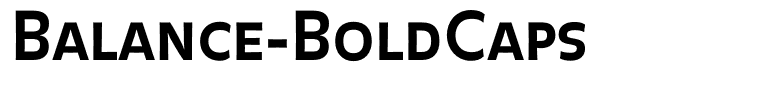 Balance-BoldCaps