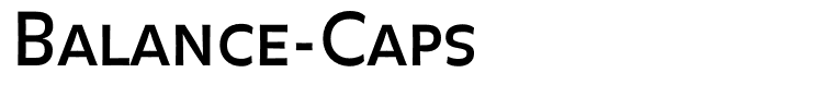 Balance-Caps