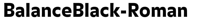 BalanceBlack-Roman