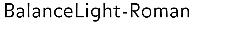 BalanceLight-Roman
