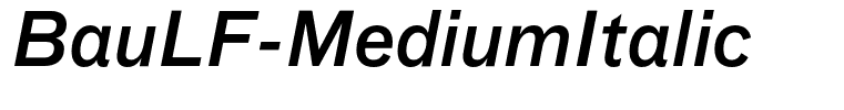 BauLF-MediumItalic