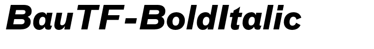 BauTF-BoldItalic