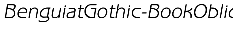 BenguiatGothic-BookOblique