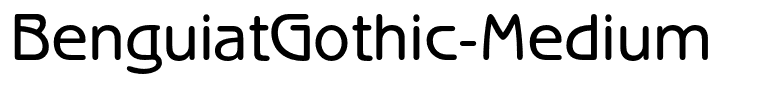 BenguiatGothic-Medium