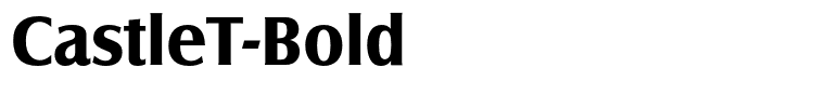 CastleT-Bold