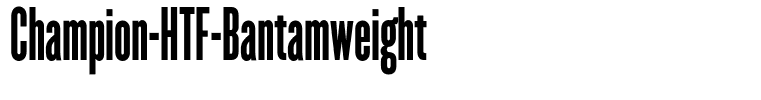 Champion-HTF-Bantamweight