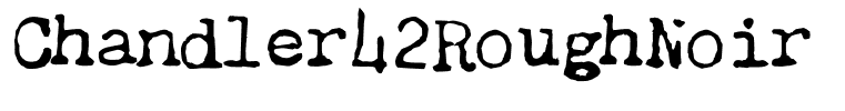 Chandler42RoughNoir