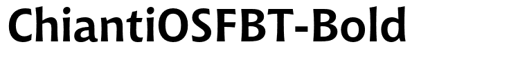 ChiantiOSFBT-Bold