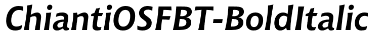 ChiantiOSFBT-BoldItalic