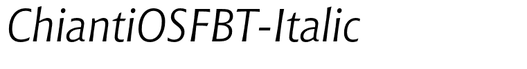 ChiantiOSFBT-Italic